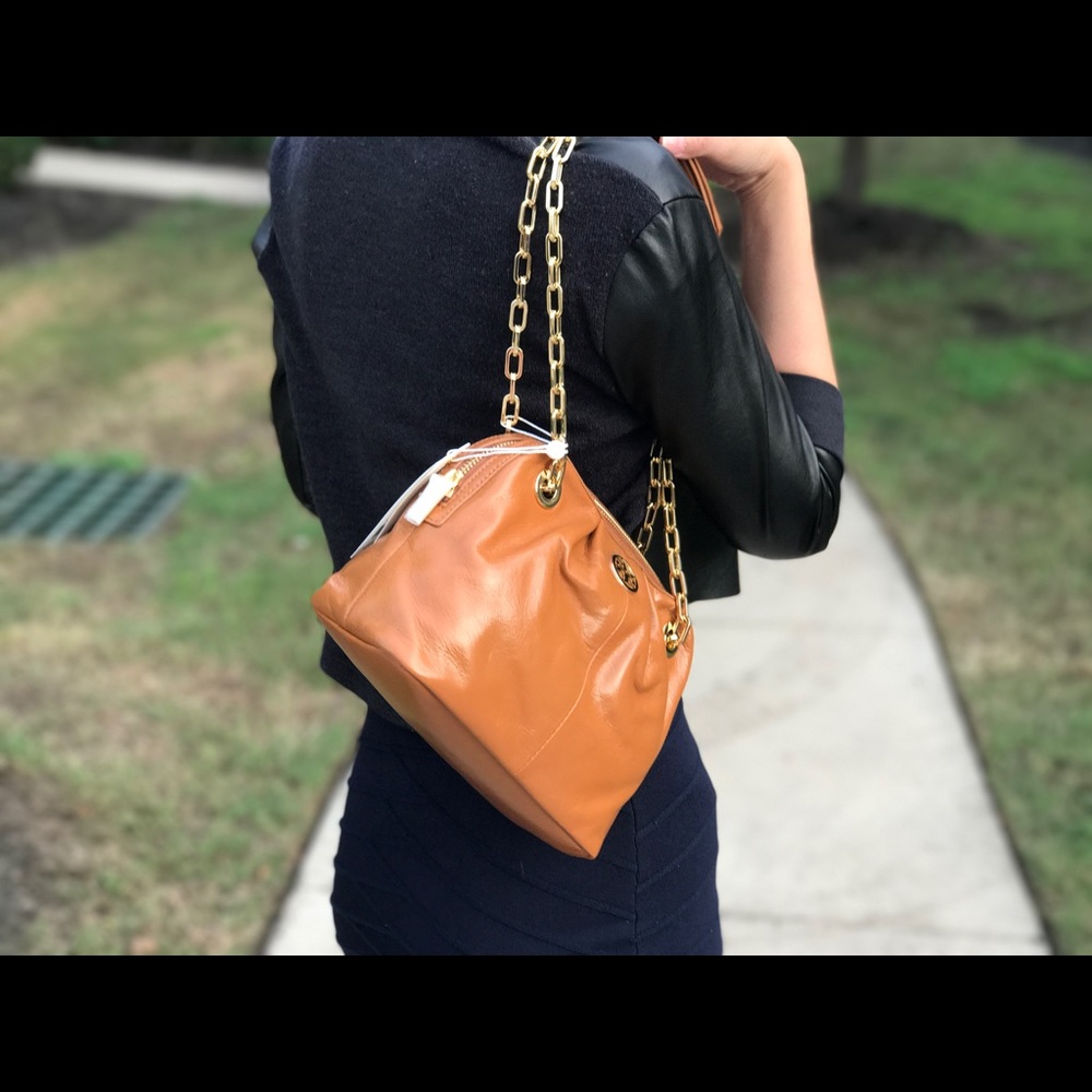 Tory Birch TB leather chain Crossbody bag - Picture 4 of 7